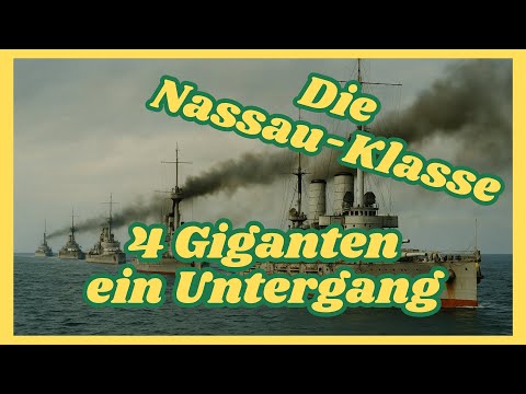 ⚓ Die NASSAU - KLASSE - Deutschlands erste Dreadnoughts (Doku deutsch)
