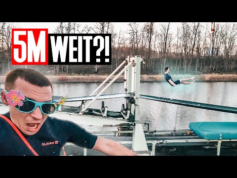 BIG jump on the WATER SLIDE! | Lost Place in Essen