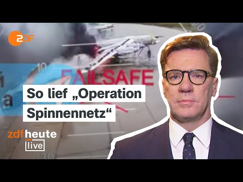 Intelligence coup: How Ukraine destroyed Russian bombers | Military expert on ZDFheute live