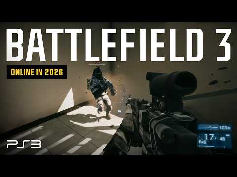 Battlefield 3 Back Online on PS3 in 2026 - Multiplayer Gameplay
