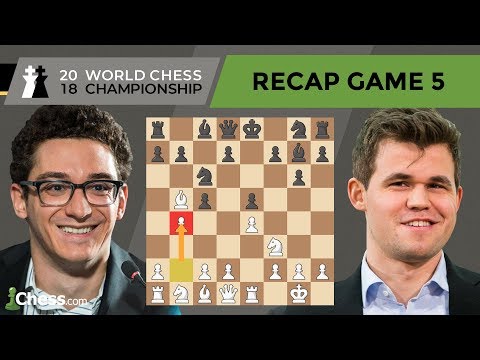 Carlsen vs Caruana (Game 5 Analysis) | World Chess Championship 2018