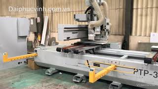Máy gia công khoan cắt CNC ANDERSON PTP-3013, khoan mặt, khoan cạnh khoan bản lề, khoan liên kết ...