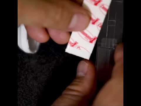 Install 3M Command Strip Hook