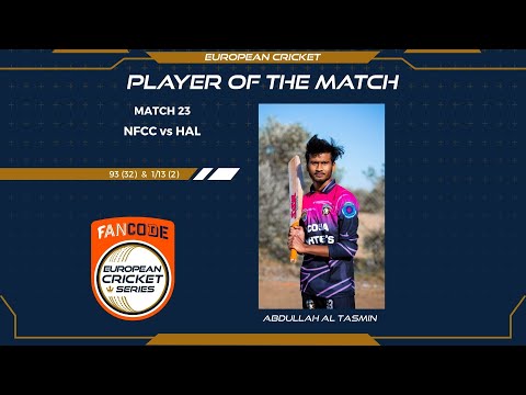 MOM: A  AL Tasmin - NFCC vs HAL| Highlights | FanCode ECS Cyprus Day 6 | Cyprus 2021