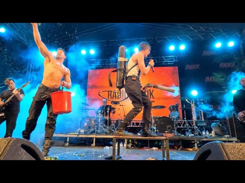 РАДИОТАПОК и БАТЯ на рокфесте ПЛЯЖ