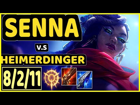 MICAO (SENNA) vs HEIMERDINGER - 8/2/11 KDA BOTTOM ADC CHALLENGER GAMEPLAY - BR