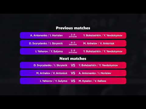 11:40 M. Kyselov / V. Kelbas - A. Antonenko / I. Horiaiev 23.11.2022 | Winners Beach Volleyball