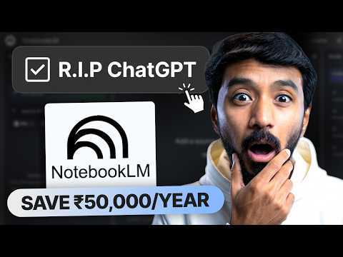 Google's FREE Tool Just DESTROYED 10 AI Subscriptions (NotebookLM Mastery)