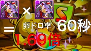 【パズドラ】新生活応援クエストLv10 ヴェロア×ヴェロア　高速周回