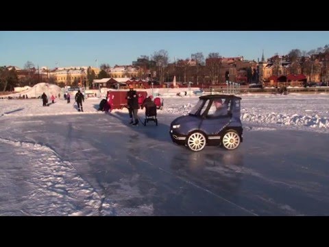 Автомобиль-велосипед от молодого изобретателя.