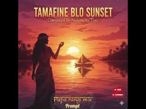 PAPA RANGI MIX prompt - TAMAFINE BLO SUNSET,  composed by Nukumotu Tony, 2026🙏