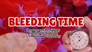 Bleeding Time Test 🩸 | Step-by-Step Procedure Demonstration