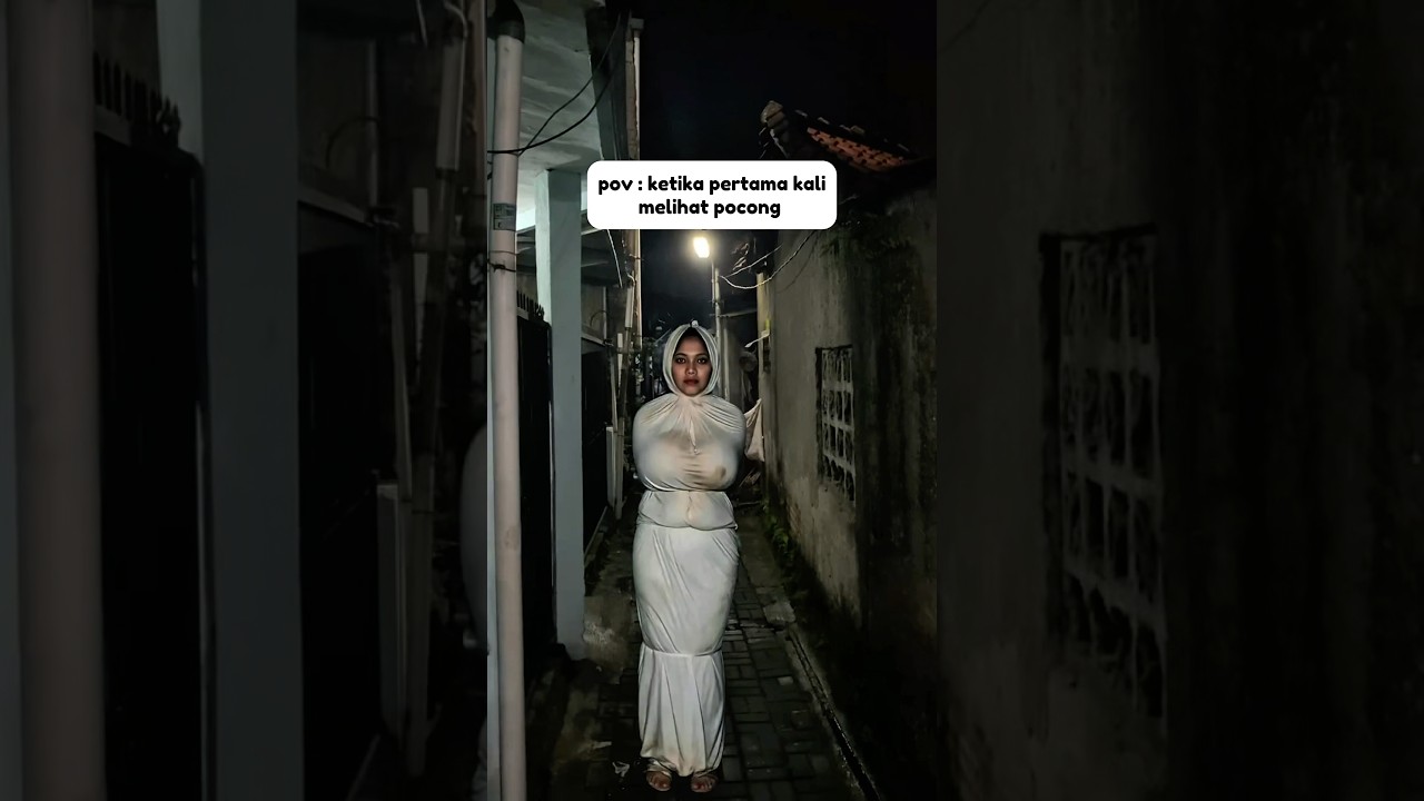First Time Nampak Pocong be like... 😂😂😂