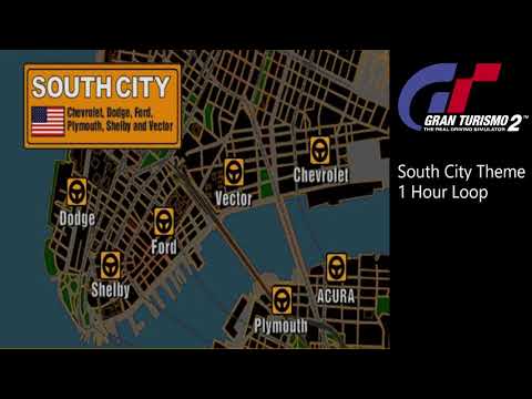Gran Turismo 2: South City Theme - 1 Hour Loop