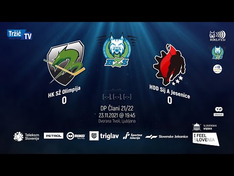 Člani DP 23.11.2021 HK SŽ Olimpija - HDD Sij Acroni Jesenice