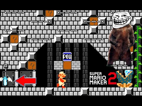 4 Times in a Row?! // Super Mario Maker 2 - Bear24's Anti-Troll Level