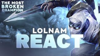 PANDORE REACT A "THE MOST BROKEN CHAMPION | LOLNAM Montage 132"