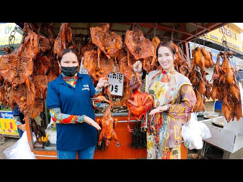 Famous Grilled Ducks For Between 3.75$, 5$ and 10$ @Chhouk Meas Market in Phnom Penh