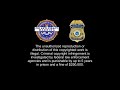 FBI Anti Piracy Warning Homeland Security Investigations IPR Center Warning Screen