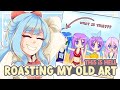 ROASTING MY OLD ART SPEEDPAINT COMMENTARY