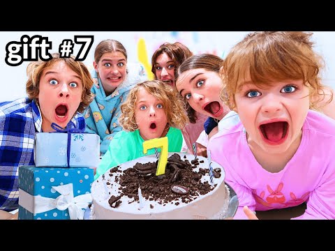 7 PRESENTS FOR 7th BIRTHDAY (Surprise Family Holiday) w/Norris Nuts