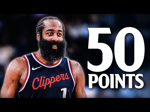 James Harden best scoring game in 5 years: 50 points vs Pistons