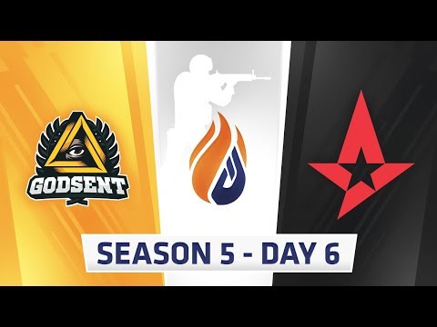 ECS Season 5 Day 6 - Godsent vs Astralis - Mirage