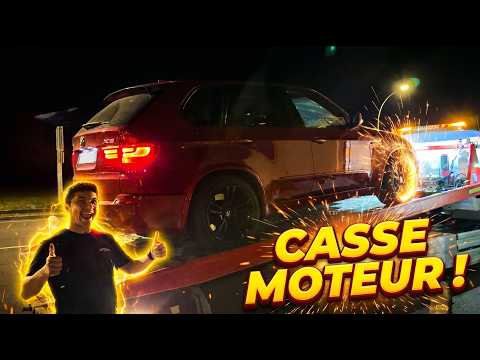 J'ai CASSÉ le MOTEUR de ma BMW X5M !
