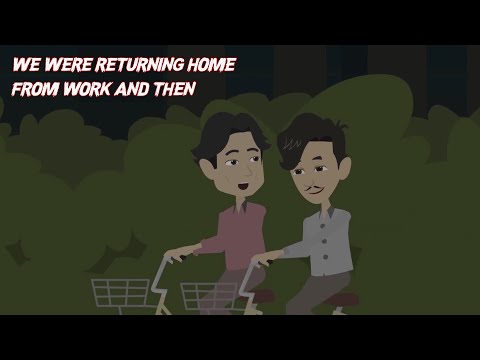 Hum Kaam Karke Ghar Wapas Laut Rahe The Aur Tabhi . . . | Animated Horror Stories In Hindi
