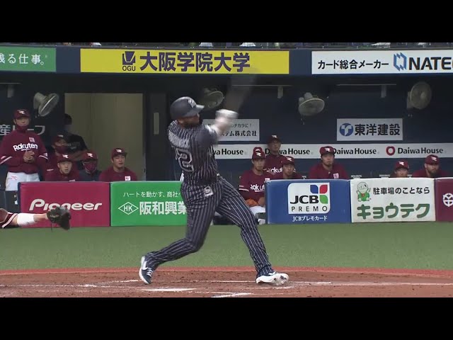 【2回裏】バファローズ・ロドリゲスが来日初タイムリーを放つ!! 2020/6/21 B-E