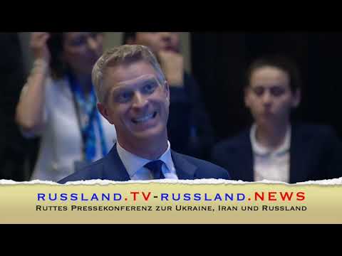 Ruttes Pressekonferenz zur Ukraine, Iran und Russland