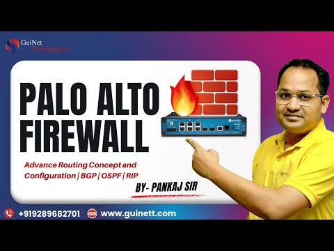Palo Alto Firewall | Advanced Routing Concept & Configuration | BGP | OSPF | RIP
