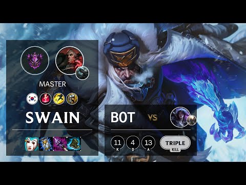 Swain Bot vs Kai'Sa - KR Master Patch 10.15