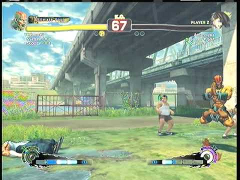 SSF4AE: Dhalsim (YMCmochi) vs. Yang ( Amanogqa)  HD