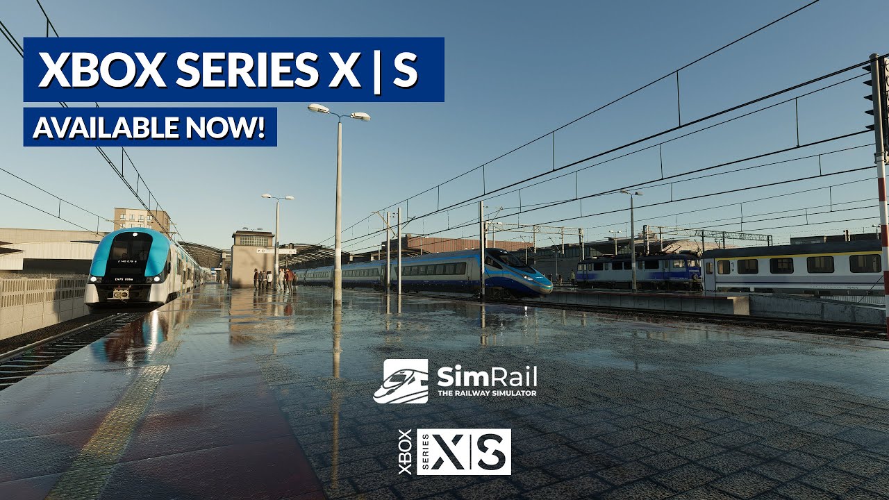 SimRail - The Railway Simulator | Xbox Series X|S ReleaseTrailer