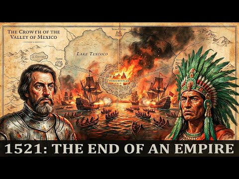 Fall of Tenochtitlan 1521 - Spanish Conquest of the Aztecs - History DOCUMENTARY