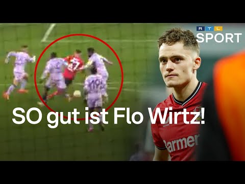 SO GUT ist Florian Wirtz - Skills, Dribblings, Tore | Europa League Highlights