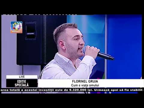 Florinel Gruia - Sa fi sarac dar plin de omenie 0748950144 LIVE 100% (ABSOLUT TV)