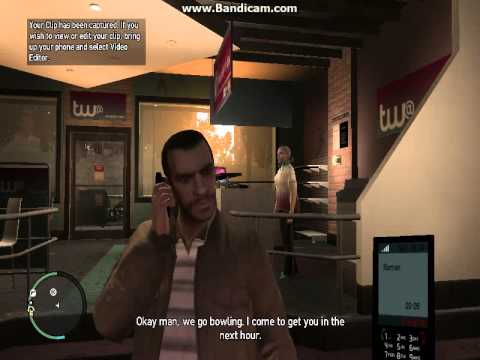 GTA IV: Niko it's Roman, let's go bowling!
