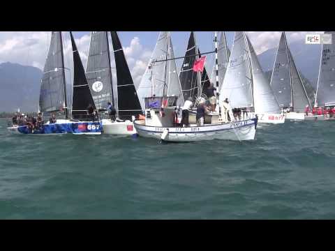 Audi tron Sailing Series 2014 - Melges 32 - Riva del Garda Day 1