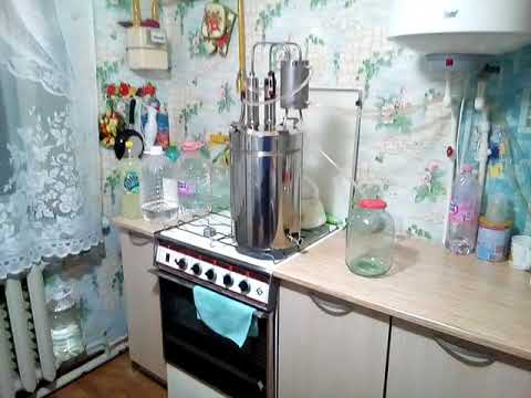 самогон двойная перегонка аппарат часть 2