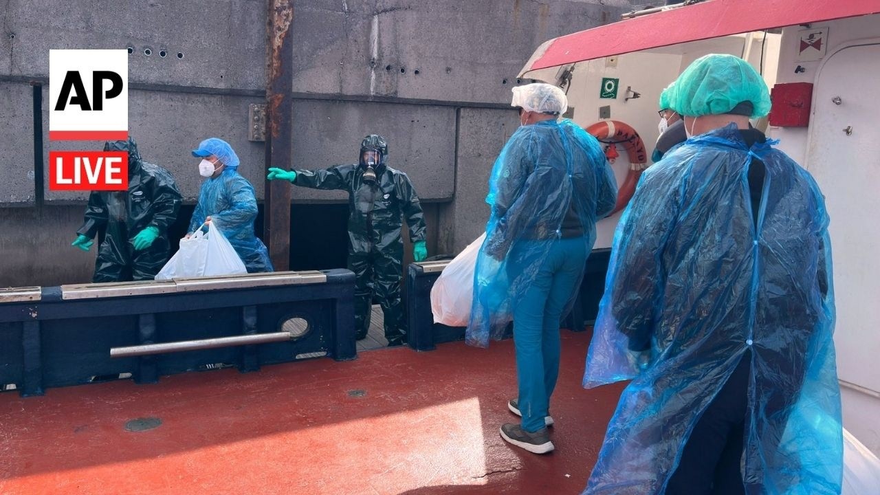 Χανταϊός: Σε εξέλιξη η επιχείρηση για την απομάκρυνση των επιβατών του κρουαζιερόπλοιου – Αναχώρησαν από την Τενερίφη οι Ισπανοί και οι Γάλλοι