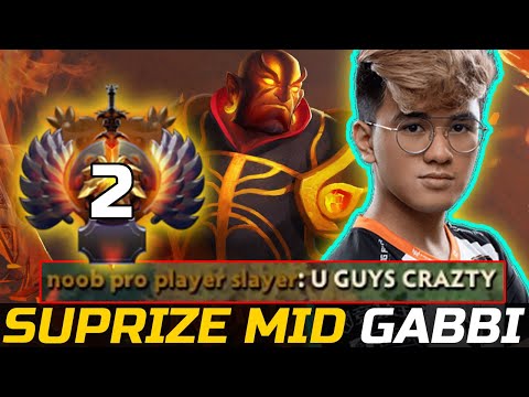 SUPRIZE MID GABBI VS TOP 2 SEA - REFRESHER AGHANIMS EMBER SPIRIT