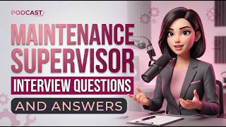 Maintenance Supervisor Interview Questions and Answers