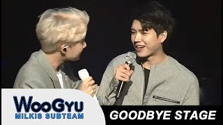 [WGM TEAM] [Goodbye Stage] Sunggyu &amp; Woohyun - Between Me &amp; You 180507 1st Solo Concert SHINE