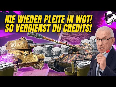 Never go broke again in World of Tanks - This is the best way to earn credits (even as a F2P play...