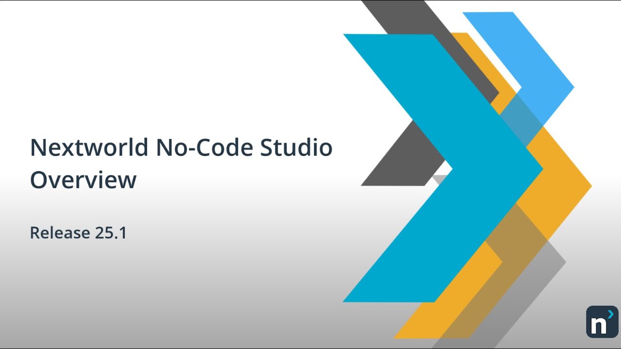 Nextworld No-Code Studio Overview