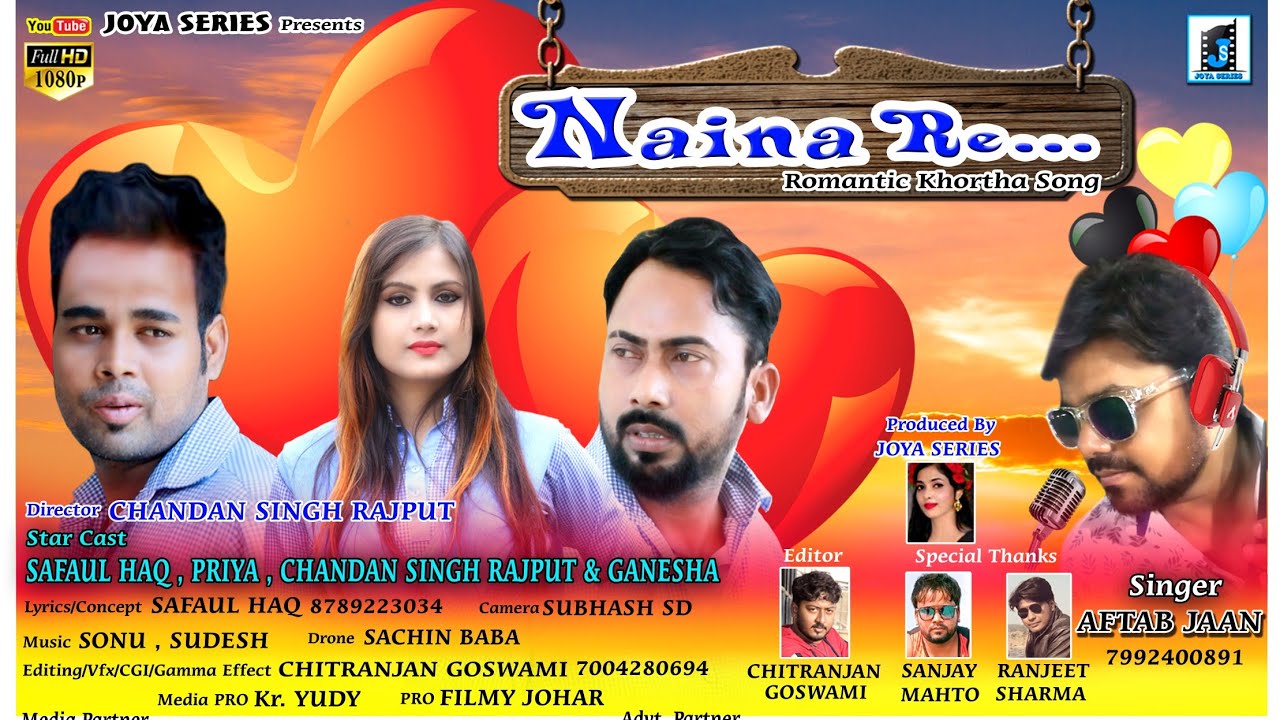 NAINA RE.....TRAILER II SINER AFTAB JAAN II NEW KHORTHA VIDEO SONG 2020 II SAFAUL HAQ, PRIYA