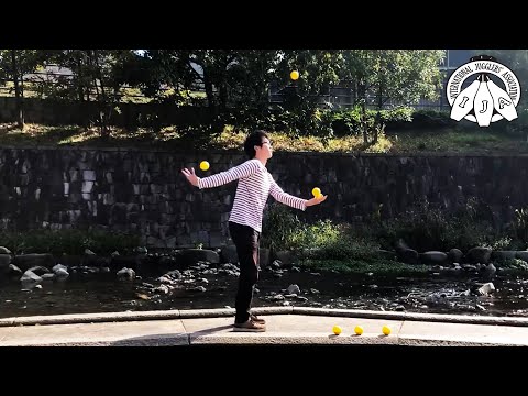 IJA Tricks of the Month by Yousuke Matsumoto from Japan | ball juggling