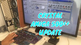 Crystal Clear Amiga 500 Replacement Case with A500++ Update